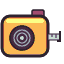 Tape measure rendered at 64 by 64